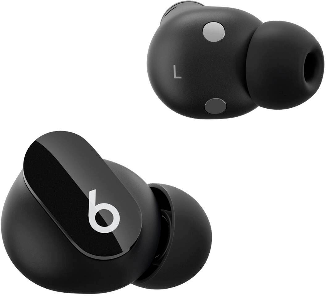 Alt View 12. Beats - Geek Squad Certified Refurbished Beats Studio Buds True Wireless Noise Cancelling Earbuds - Black.