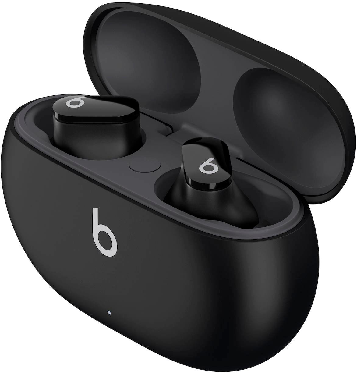 Alt View 14. Beats - Geek Squad Certified Refurbished Beats Studio Buds True Wireless Noise Cancelling Earbuds - Black.