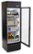 Angle. Premium Levella - 12.5 cu. ft. 1-Door Commercial Merchandiser Refrigerator Glass-Door Beverage Display Cooler - Black.