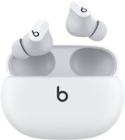 Geek Squad Certified Refurbished Beats Studio Buds True Wireless Noise Cancelling Earbuds - White - Front_Zoom