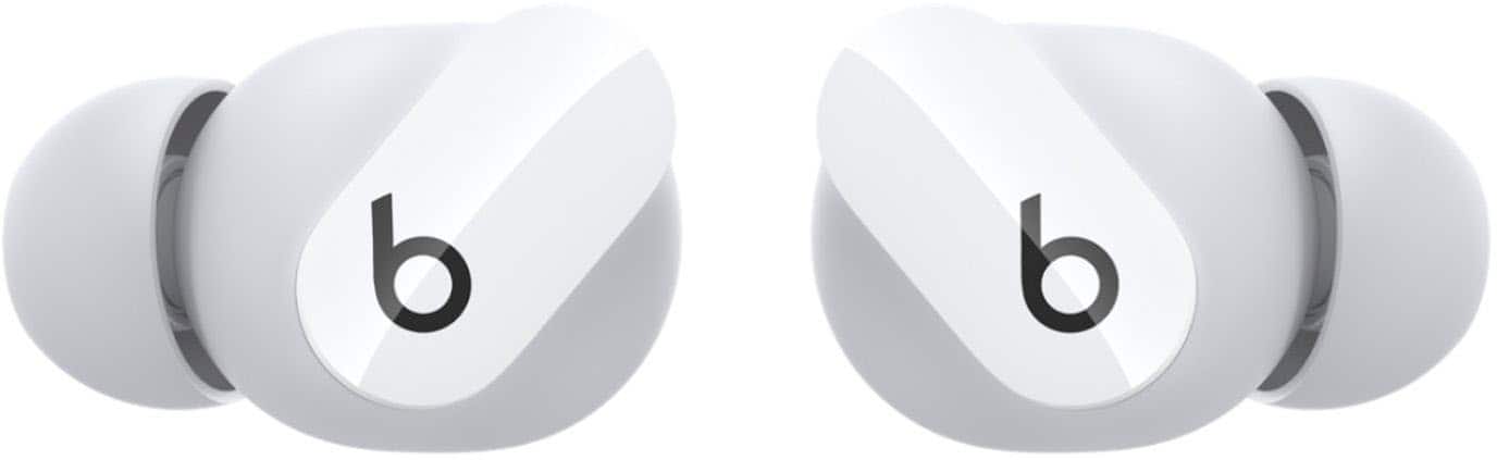 Alt View 11. Beats - Geek Squad Certified Refurbished Beats Studio Buds True Wireless Noise Cancelling Earbuds - White.