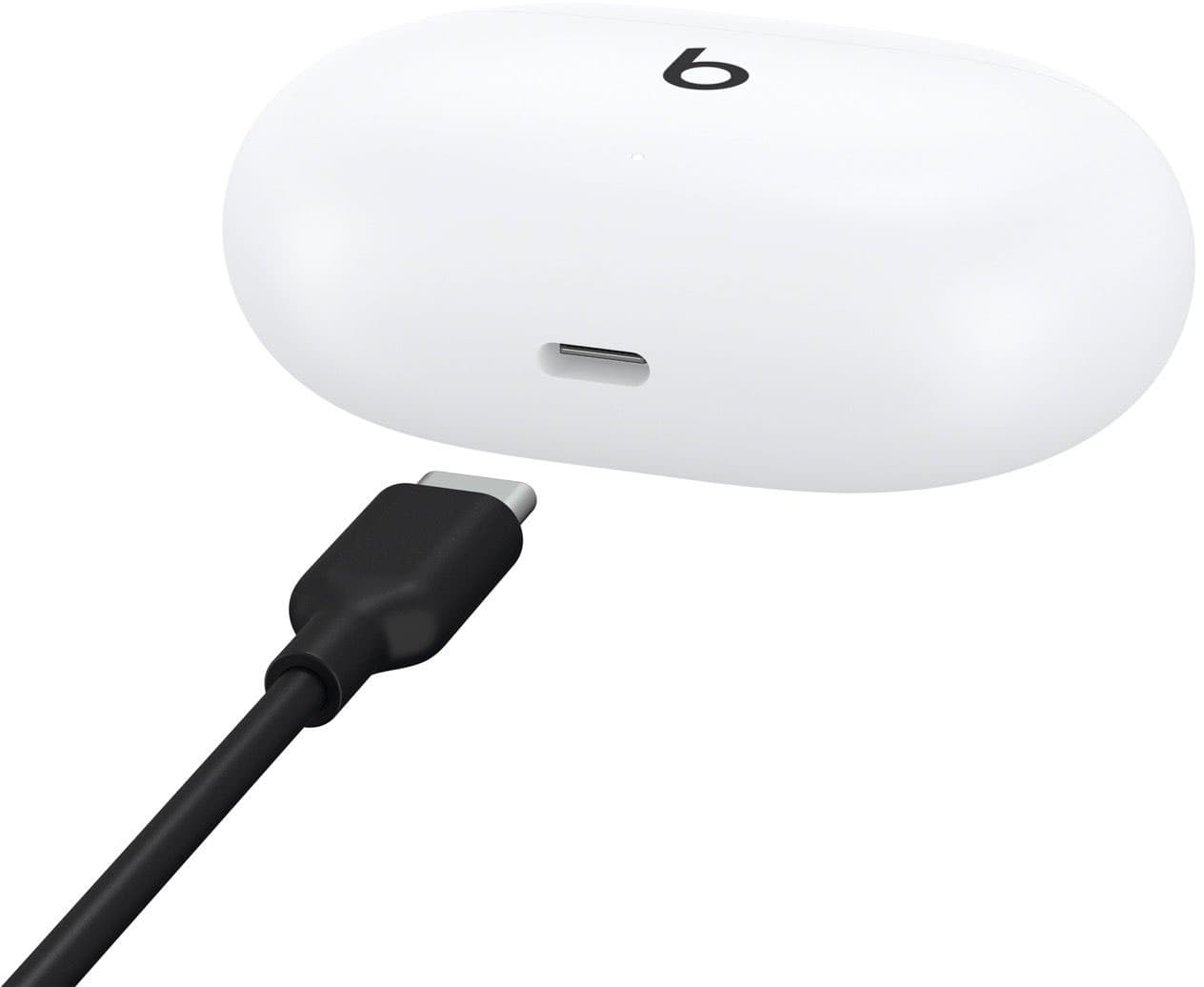 Alt View 13. Beats - Geek Squad Certified Refurbished Beats Studio Buds True Wireless Noise Cancelling Earbuds - White.