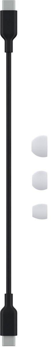 Alt View 16. Beats - Geek Squad Certified Refurbished Beats Studio Buds True Wireless Noise Cancelling Earbuds - White.