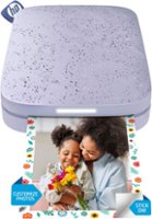 HP - Sprocket Portable 2" x 3" Instant Photo Printer, Prints From iOS or Android Devices - Lilac - Front_Zoom