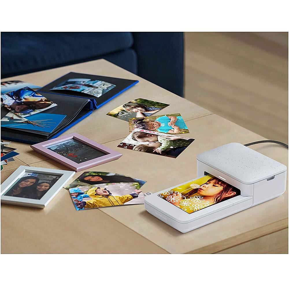 Best Buy HP Sprocket Studio 4x6” Instant Photo Printer White HPISPSUS