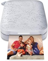 HP - Sprocket Portable 2x3" Instant Photo Printer Prints on Zink Paper from iOS & Android - Luna Pearl - Front_Zoom