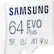 Alt View 11. Samsung - EVO Plus 64GB microSDXC UHS-I Memory Card with Adapter - White.