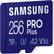 Alt View 11. Samsung - PRO Plus 256GB microSDXC UHS-I Memory Card With Adapter - Blue.