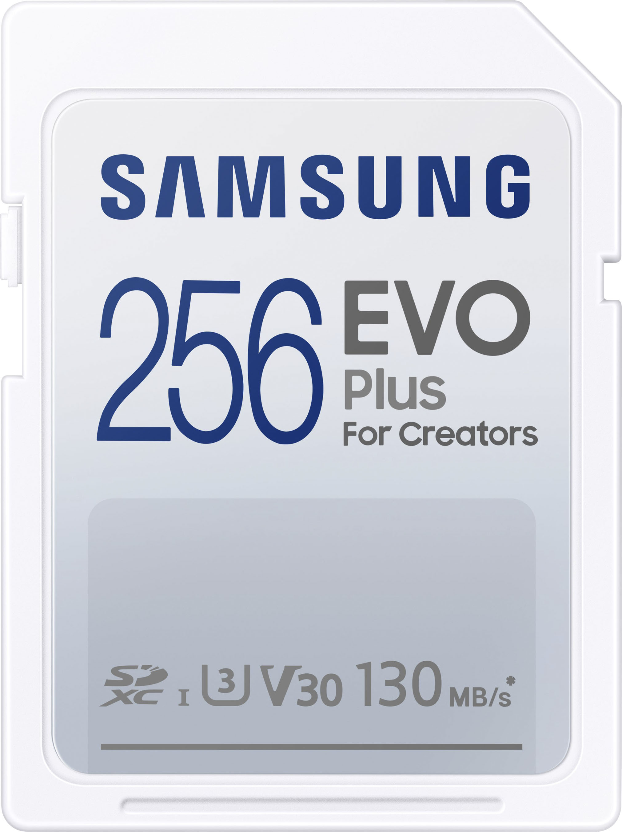 Samsung - EVO Plus 256GB SDHC Full Size Memory Card