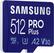 Alt View 12. Samsung - PRO Plus 512GB microSDXC UHS-I Memory Card with Adapter - Blue.