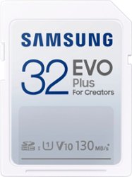 Samsung - EVO Plus SDHC Full size SD Card 32GB - Front_Zoom
