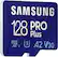 Alt View 12. Samsung - PRO Plus 128GB microSDXC UHS-I Memory Card With Adapter - Blue.