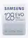 Front. Samsung - EVO Plus 128GB SDHC Full Size Memory Card - White.