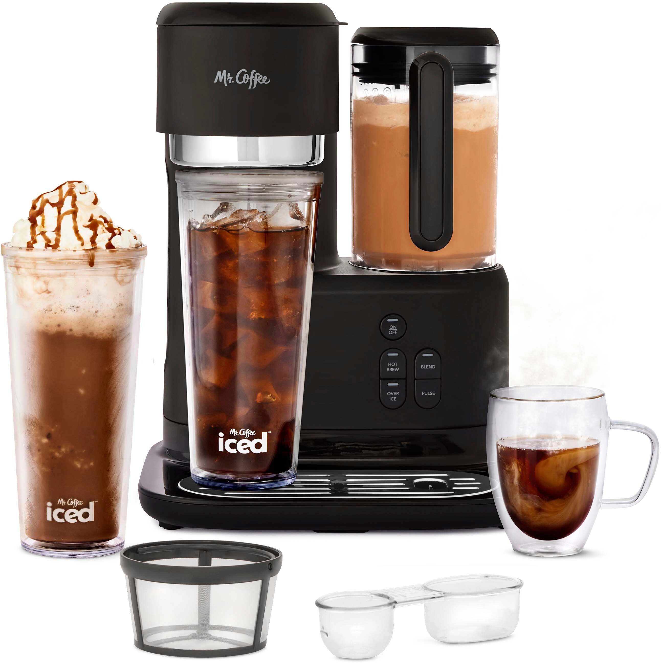 Mr Coffee Iced Coffee Maker Black With Tumbler 