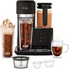  Ninja CFN602 Espresso & Coffee Barista System with Ristretto  Function, Single-Serve Coffee, Compatible with Nespresso Capsule, 12-Cup  Carafe, Built-in Frother, Cappuccino & Latte Maker (Renewed): Home & Kitchen