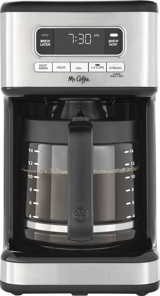 Mr. Coffee 14-Cup Coffee Maker with Reusable Filter and Advanced