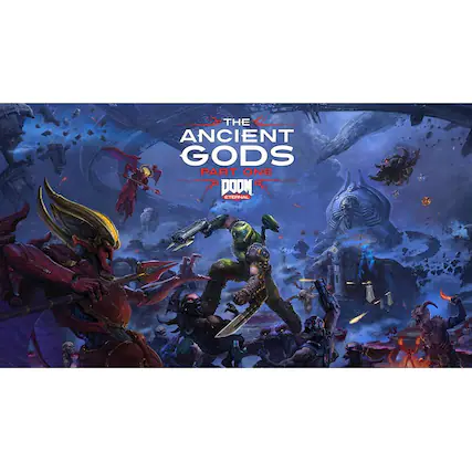 Front. Nintendo - DOOM Eternal: The Ancient Gods – Part One. - M (Mature 17+)