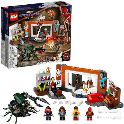 Front. LEGO - Super Heroes Spider-Man at the Sanctum Workshop 76185.