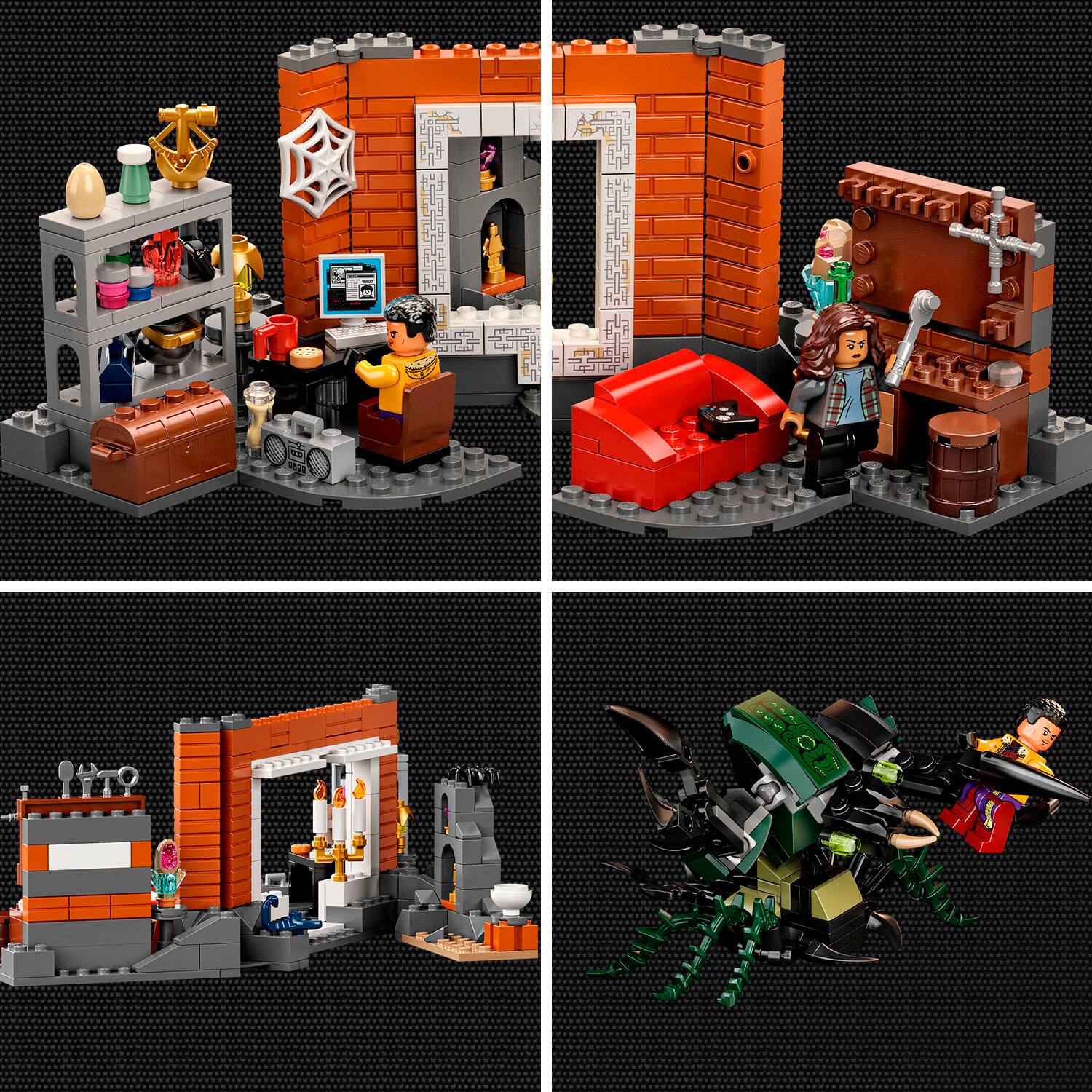 Alt View 12. LEGO - Super Heroes Spider-Man at the Sanctum Workshop 76185.