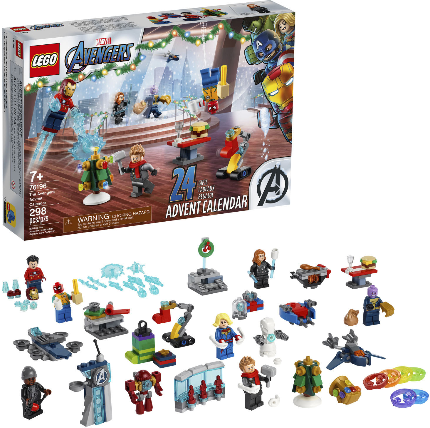 triathlon Bot plads LEGO Super Heroes The Avengers Advent Calendar 76196 6332592 - Best Buy