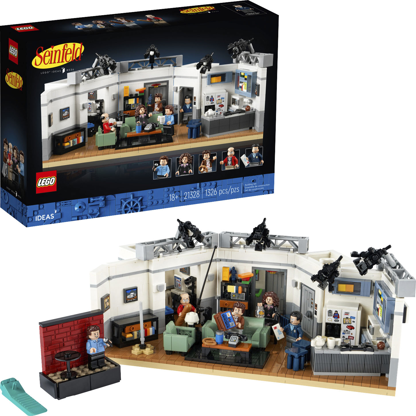 gids kennis verlies LEGO Ideas Seinfeld 21328 6347596 - Best Buy