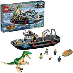 LEGO - Jurassic World Baryonyx Dinosaur Boat Escape 76942 - Front_Zoom