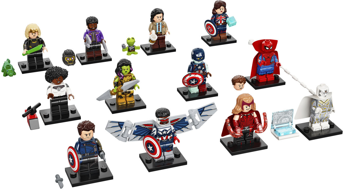 LEGO Minifigures Marvel Studios 6 Pack 66678 Mystery Bags 6376727 - Best Buy