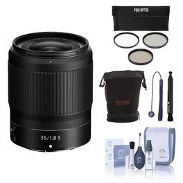 Bundle - Nikon - NIKKOR Z 35mm f/1.8 S Lens with Essentials Kit