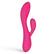 Front. plusOne - Dual Vibrating Massager - Pink.