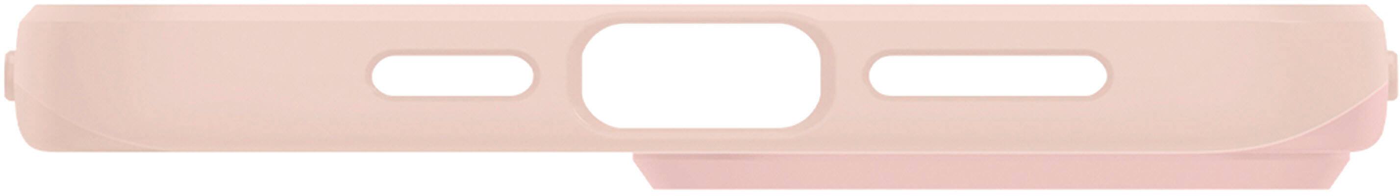 Alt View 12. Spigen - Thin Fit Hard Shell Case for Apple iPhone 13 Pro Max & iPhone 12 Pro Max - Pink Sand.