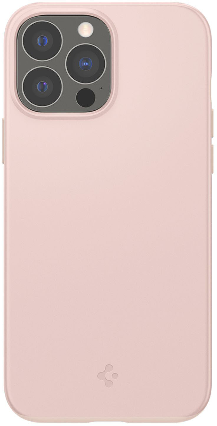 Spigen Thin Fit Hard Shell Case for Apple iPhone 13 Pro Pink sand 55894BBR  - Best Buy
