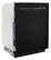 Angle. KitchenAid - 24" Front Control Built-In Dishwasher with Stainless Steel Tub, ProWash, 47 dBA - Black.