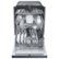 Alt View Zoom 16. Samsung - Smart BESPOKE Linear Wash 39dBA Dishwasher - Navy steel.