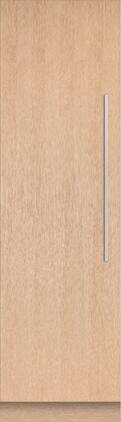 Fisher & Paykel - Integrated 24 in. 12.4 cu ft Column Refrigerator with Internal Water Dispenser and Stainless Interior, Left Hinge - Custom Panel Ready