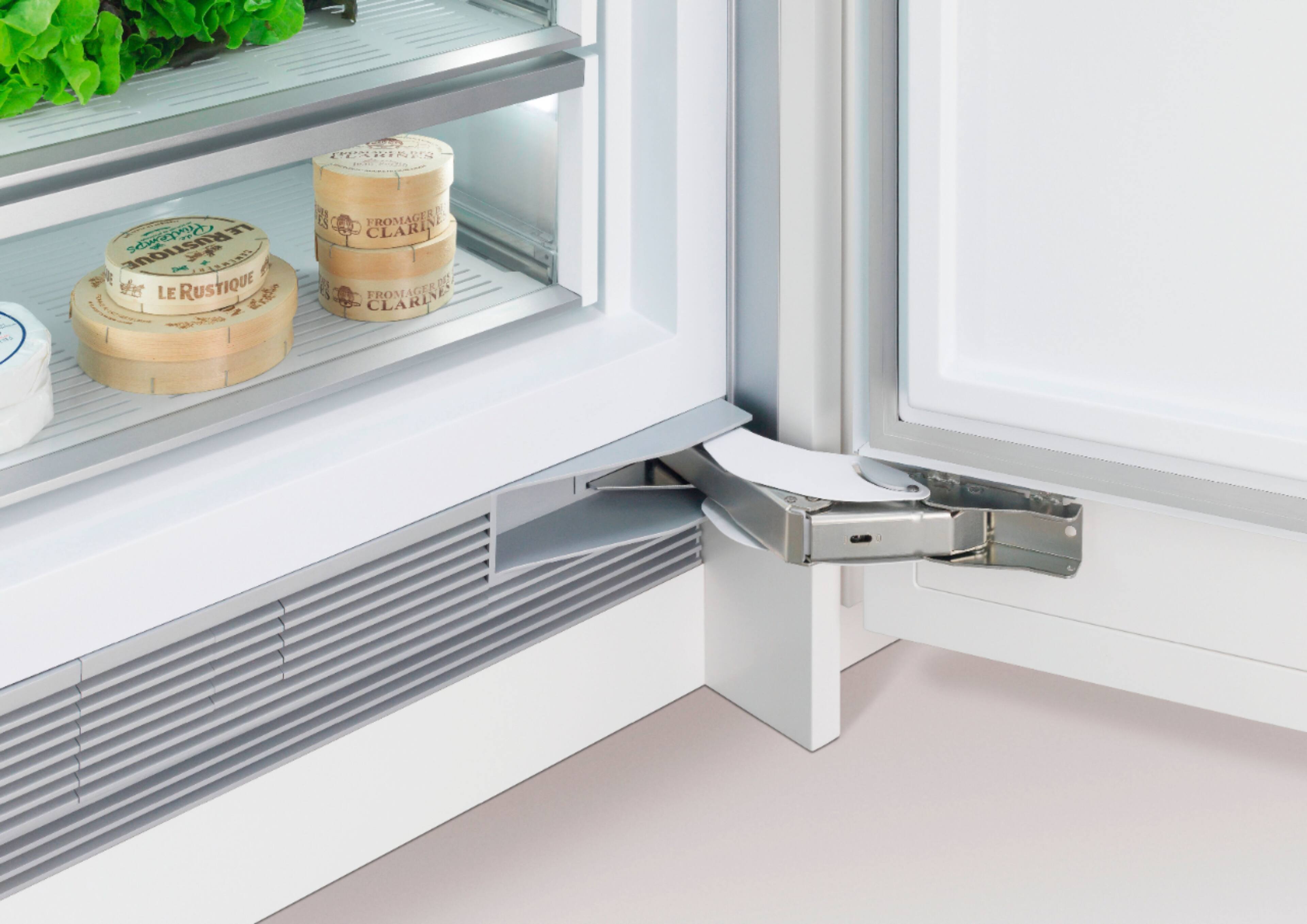 Alt View 17. Fisher & Paykel - Integrated 24 in. 12.4 cu ft Column Refrigerator with  Internal Water Dispenser and Stainless Interior, Left Hinge - Custom Panel Ready.