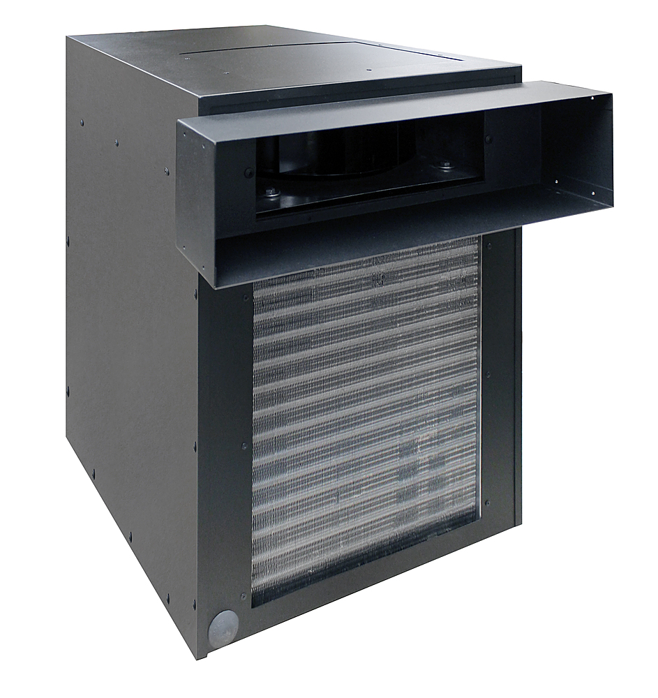 Angle View: Vinotemp - Wine-Mate 8500HZD-De Self-Contained Exhaust-Ducted Wine Cooling System - Black