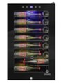 Front Zoom. Vinotemp - 42-Bottle Wine Cooler with Touch Screen - Black.