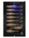 Front Zoom. Vinotemp - 42-Bottle Wine Cooler with Touch Screen - Black.