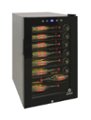 Left Zoom. Vinotemp - 42-Bottle Wine Cooler with Touch Screen - Black.
