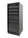 Angle. Vinotemp - EL-300TS 270-Bottle Dual Zone Wine Cooler - Black.