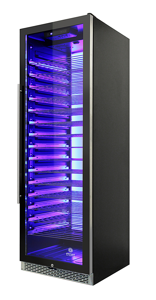 Angle View: Vinotemp - Wine-Mate 2500HTD-TE Self-Contained Cellar Cooling System With Top Exhaust - Black