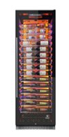 Vinotemp - Private Reserve Series 141-Bottle Single Zone Commercial Wine Cooler - Black - Front_Zoom