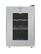 Front. Vinotemp - 6-Bottle Single Zone Wine Cooler with Touch Screen - Silver.