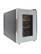 Left. Vinotemp - 6-Bottle Single Zone Wine Cooler with Touch Screen - Silver.