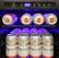 Alt View Zoom 12. Vinotemp - EL-BWC101-01 33-Bottle and 101-Can Beverage Cooler - Black.