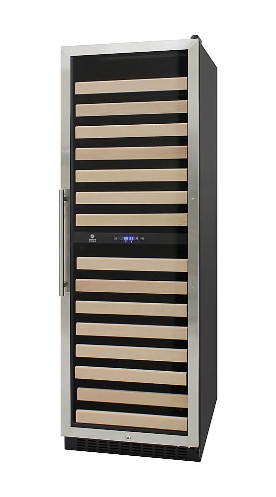 vinotemp 155 bottle stainless steel dual zone wine cooler