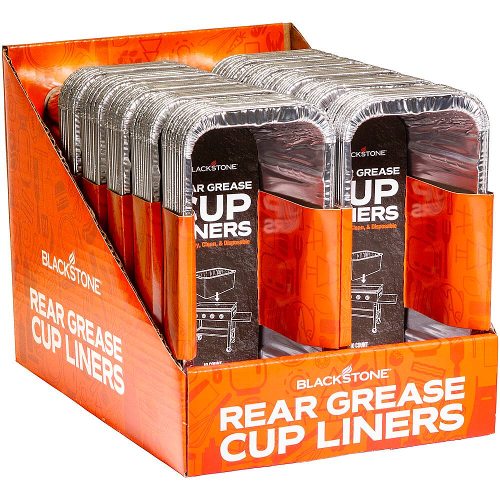 Alt View 11. Blackstone - 10-Pack Aluminum Rear Grease Cup Liners for Rear Grease Disposal Model Griddles - Multi.