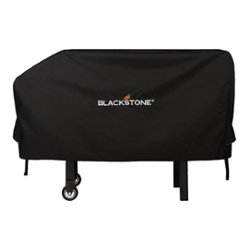 Blackstone - Weather and Water-resistant Medium Griddle Cover with Adjustment Straps - Fits Many 28in Models - Black - Angle_Zoom