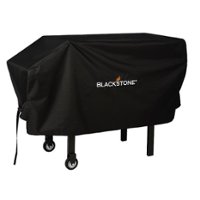 Blackstone - Weather and Water-resistant Medium Griddle Cover with Adjustment Straps - Fits Many 28in Models - Black - Alt_View_Zoom_11
