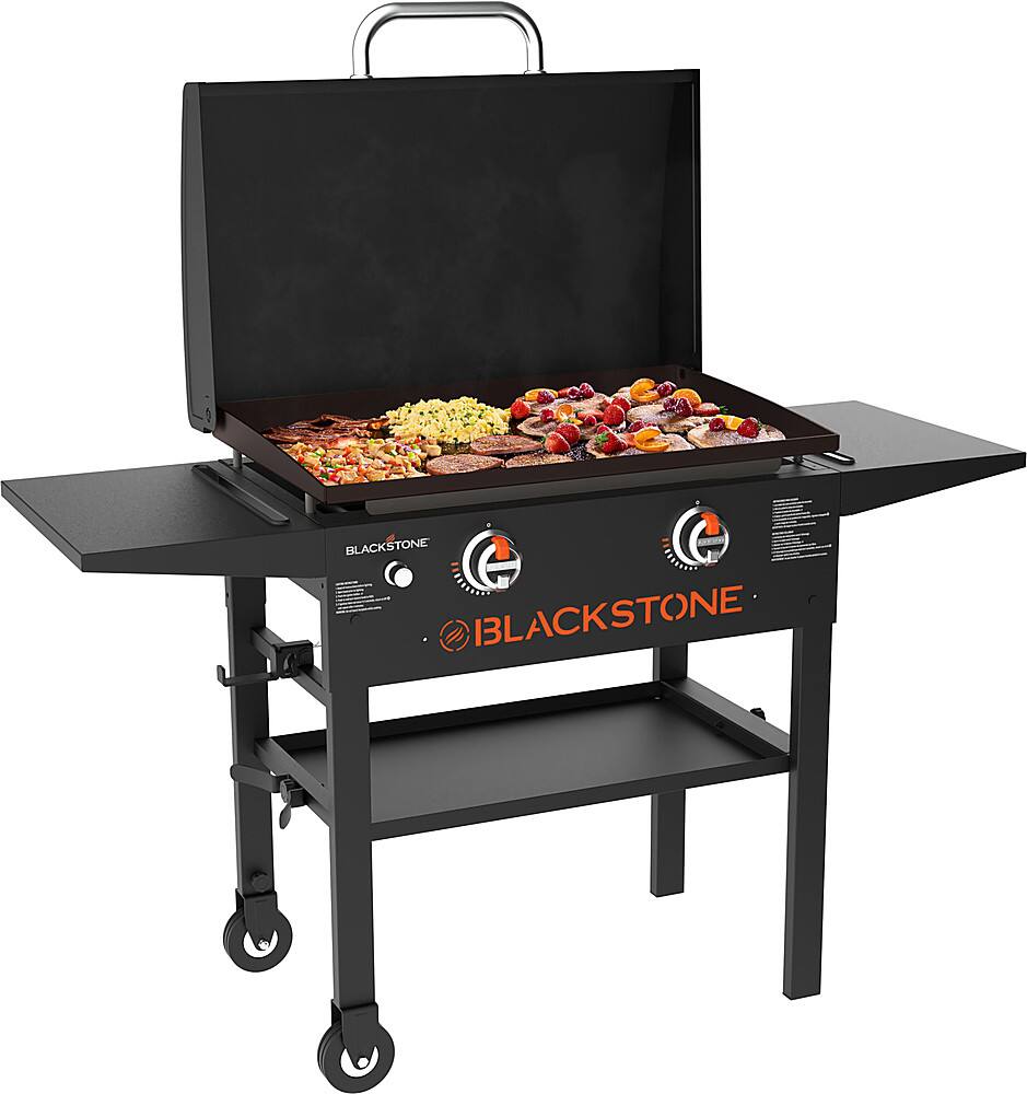 Best Buy: Blackstone Original 28 In. Outdoor Griddle Station With Hood ...